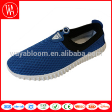 Custom flexible sole men casual mesh loafers shoes